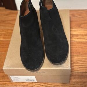 Lucky Brand Men's Black Suede Boots